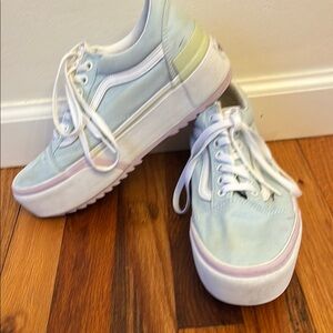 VANS “Off the Wall” Old Skool Stackform Shoe Women’s 9. Men’s 7.5